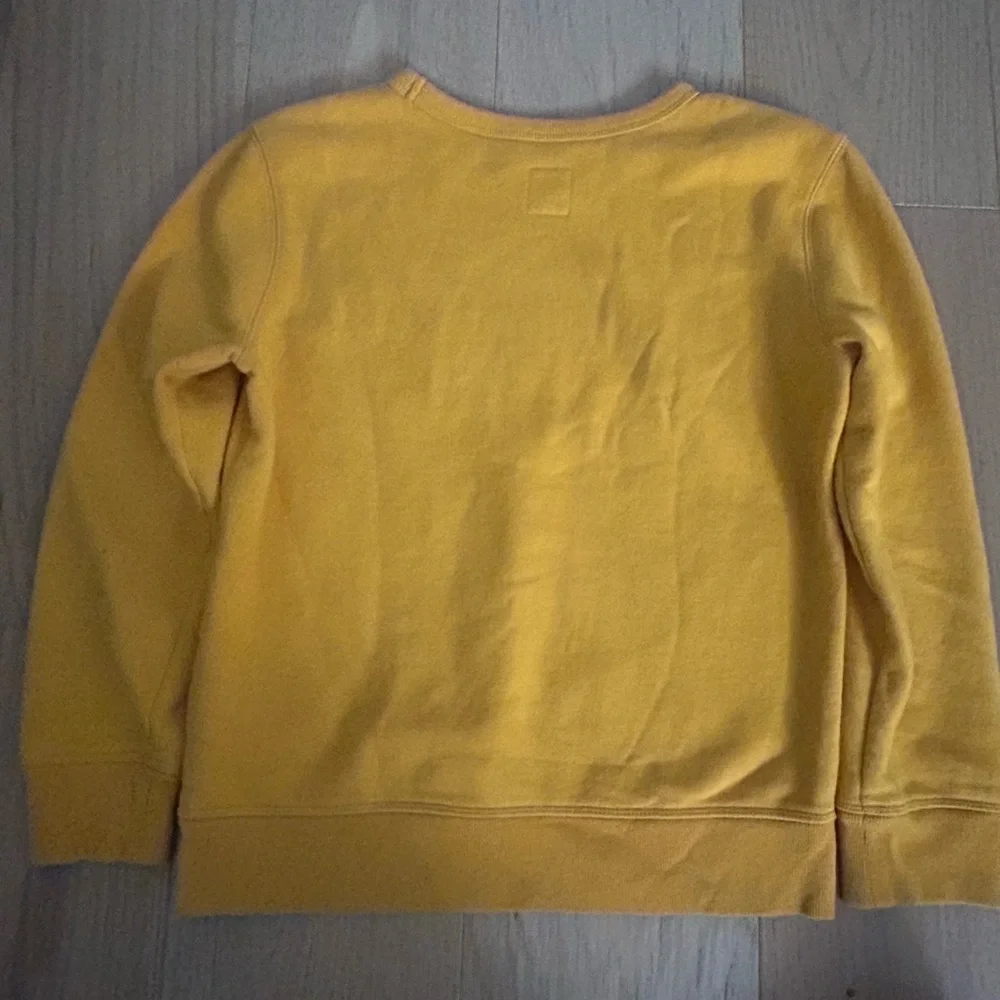 GAP Kids Yellow Logo Crewneck Sweatshirt